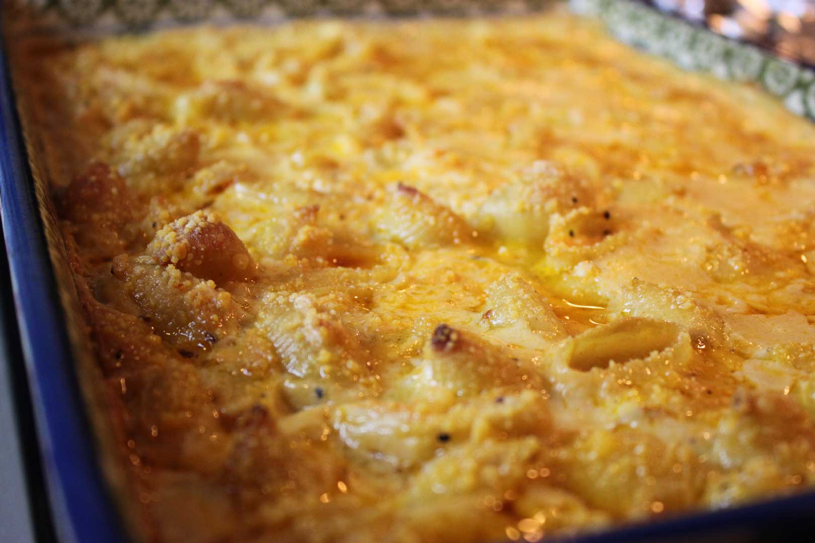 Que’s Vegan Mac N Cheese